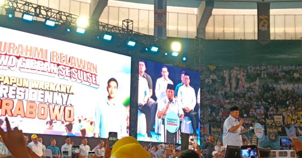 Tak hanya Simpatisan, Deretan Tokoh Sulsel dan Nasional Meriahkan Temu Relawan Prabowo