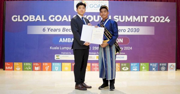 Dua Mahasiswa Unismuh Makassar Jadi Duta Aksi Pemuda SDGs di Forum Internasional