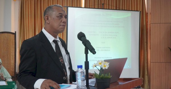 Mengenal Kamaruddin Moha, Doktor ke-15 yang Dicetak Unismuh Makassar