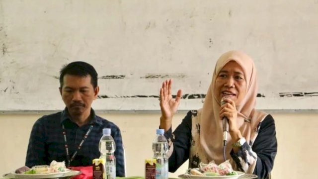 Divisi Teknis Penyelenggaraan Komisi Pemilihan Umum (KPU) kota Makassar, Sri Wahyuningsih. Foto; harian.news/sinta