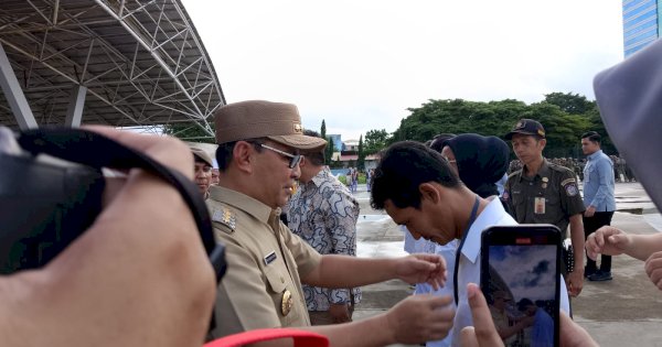 Pimpin Apel Kesiapan Pemilu, Danny: Saya ingin Makassar Jadi Kota Pemilu Terbaik