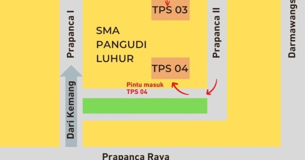 Besok JK Nyoblos di TPS 03, SMA Pangudi Luhur Kebayoran Baru
