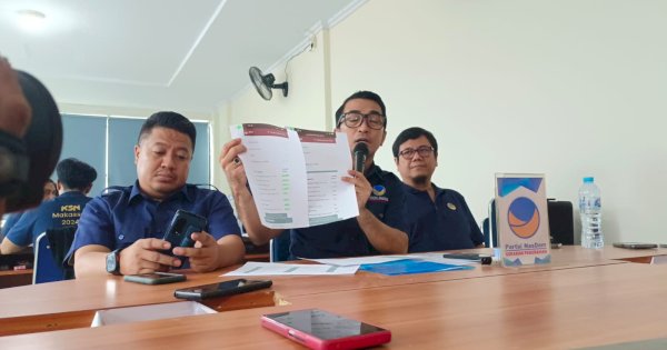 Mario David Sebut NasDem Sulsel Kehilangan 1.000 Suara di Real Count KPU