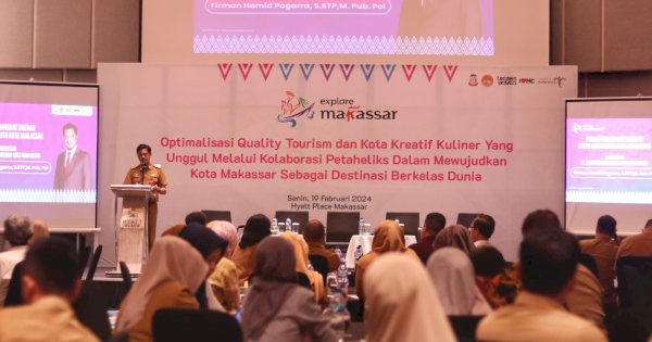 Pj Sekda Firman Sebut Makassar akan Launching Tagline Baru di Rakorsus 2024