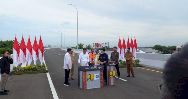 Senilai Rp 705 M, Jokowi Resmikan Jalan Tol MNP: Akses Pelabuhan Terbesar di Indonesia Timur