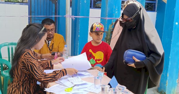 PSU, 3 TPS di Makassar Sepi Pencoblos