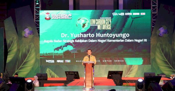 Buka Rakorsus, Pejabat Mendagri Yusharto Apresiasi Danny Pomanto Antarkan 107 Inovasi untuk Makassar