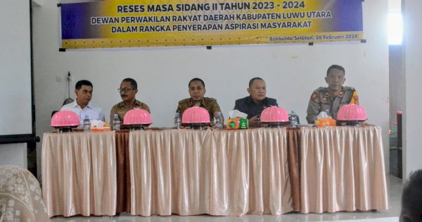 Gelar Reses di Kecamatan Baebunta Selatan, DPRD Lutra Serap Aspirasi Masyarakat