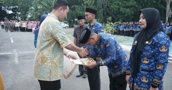 279 PPPK Pangkep Terima SK Tenaga Kesehatan, Guru dan Teknis, MYL Sampaikan Harapan