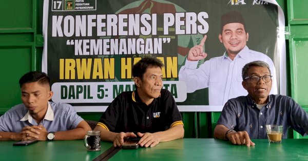 Unggul di Dapil Mamarita, Irwan Hasan Klaim Amankan 1 Kursi DPRD Makassar