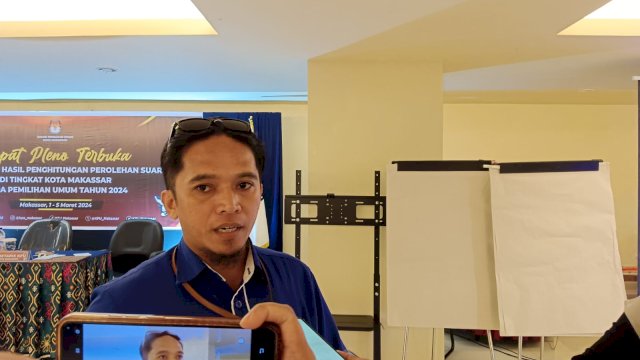 Saksi NasDem Kota Makassar, Asriandi. Foto: HN/Sinta