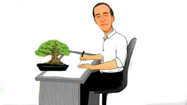 Karikatur Presiden Jokowi (Dodi/harian.news)
