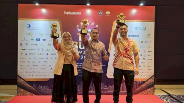 Top BUMD 2024, Perumda Parkir Makassar Naik Peringkat ke Bintang 5