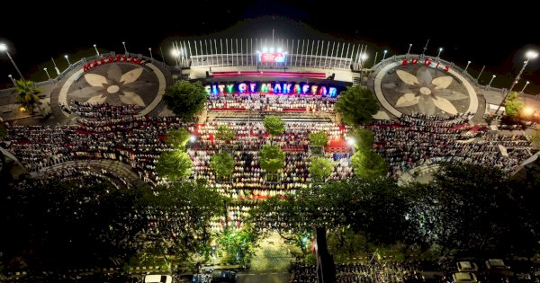 Pekan ke 2 Ramadan, Warga Makin Antusias Ikuti Salat Subuh Berjemaah Pemkot Makassar