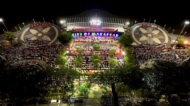 Gelaran shalat subuh berjemaah Pemkot Makassar. (Foto: Humas Pemkot Makassar)