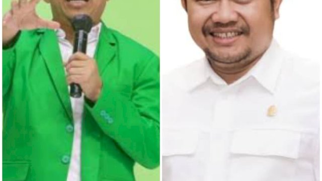 Amir Uskara dan Darmawansyah Muin. (Foto: Sinta/HN)