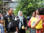 Komunitas Motor Parepare Bersama Erna Rasyid Taufan Berbagi Sembako