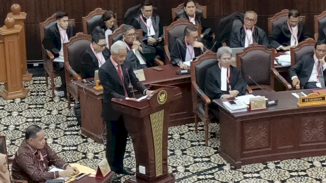 Suasana sidang PHPU. Foto: ist