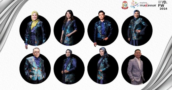 Delapan Desainer Makassar Ikuti “Langgam Teranyam” di IFW 2024