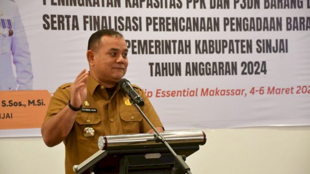 Penjabat (Pj) Bupati Sinjai, T.R Fahsul Falah. Foto: HN/Bagoes