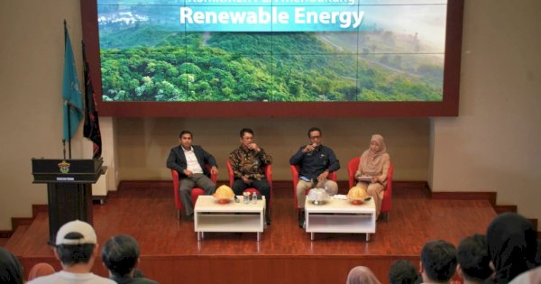 Di Kampus Unhas, GM PLN UID Sulselrabar Paparkan Percepatan Transisi Energi dengan EBT