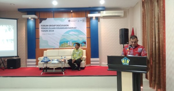 FGD Penyaluran Dana KPPN Sinjai, PJ Bupati Harap Maksimal di Pemanfaatan