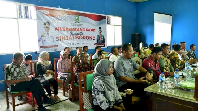 Musrenbang RKPD tahun 2025 di Aula Kantor Desa Batu Belerang, Jumat (8/3/2024). Foto: HN/Bagoes
