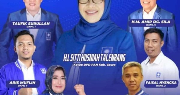 Sukses Raih 6 Kursi di Parlemen, PAN Amankan Posisi Pimpinan DPRD Gowa