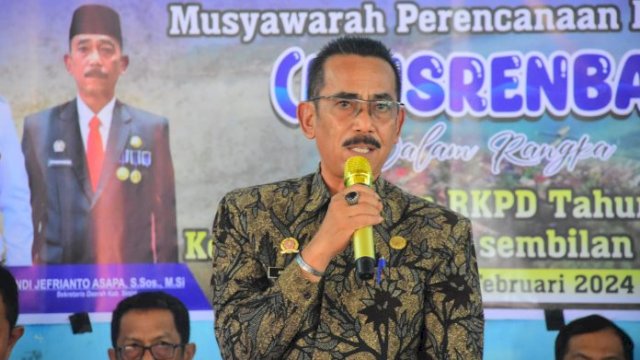 Sekda Sinjai, Andi Jefrianto Asapa. Foto: HN/Bagoes