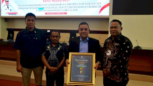 Pengharagaan Adipura diberikan kepada Sinjai. Foto: HN/Bagoes