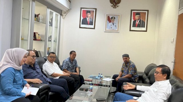 Pertemuan Wakil Bupati Lutra Suaib Mansur dengan ESDM Provinsi Sulsel. Foto: dok