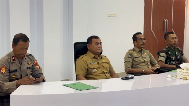 Pemkab Sinjai mengikuti rakor pengendalian inflasi. Foto: HN/Bagoes