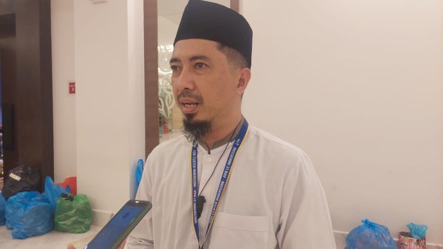 Pihak Yayasan Abulyatama Indonesia (YAI) Cabang Makassar, Amirul Mukmin. Foto: HN/Sinta
