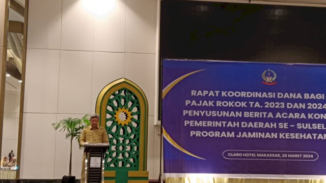 Penjabat (Pj) Sekertaris Provinsi (Sekprov) Sulawesi Selatan Andi Muhammad Arsjad. Foto: HN/Sinta