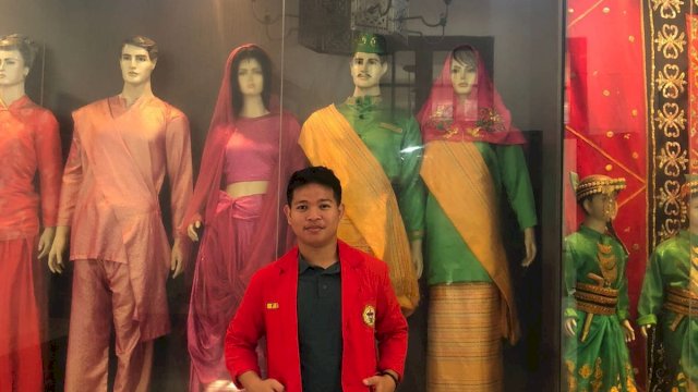 Mahasiswa Sastra Daerah, Fakultas Ilmu Budaya (FIB) Unhas, Ilham. Foto: dok