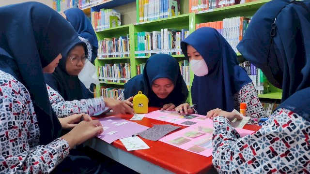 Suasana di Perpustakaan Kota Makassar. Foto: dok