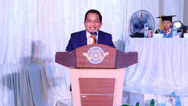 PJ Bupati Jeneponto Junaedi Bakri saat Menyampaikan sambutan, Foto: dok Humas Kominfo Jeneponto