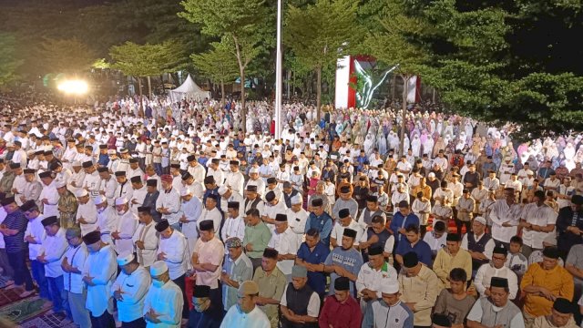 Suasana Gerakan Salat Subuh Berjama'ah. (Foto: HN/Sinta)