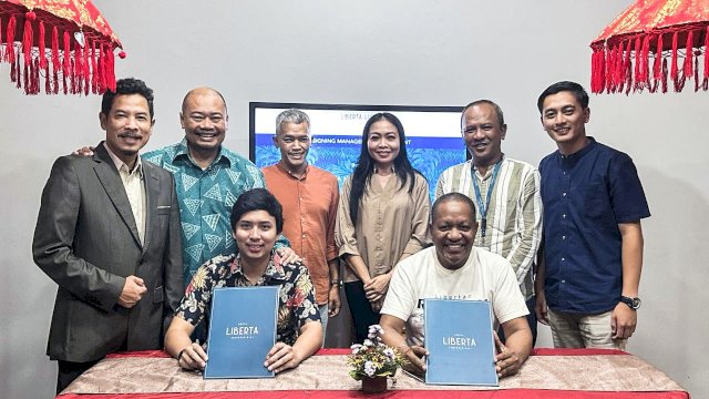 HOTEL. Liberta Suites The Sophia-Makassar merupakan hotel bintang 4 terbaru di Kota Makassar. (Foto:Gita/Harian.News.com)
