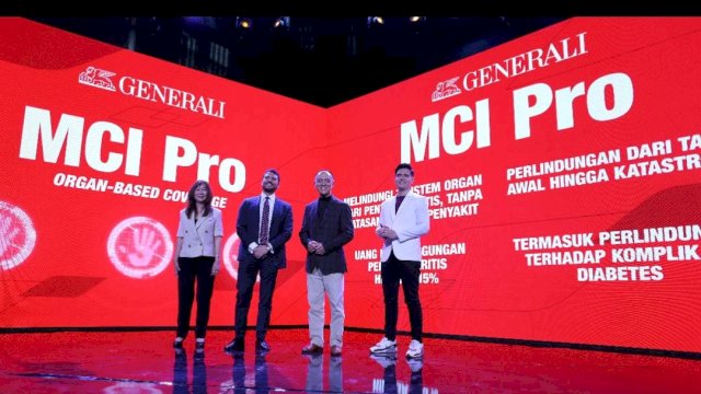 Generali Inodnesia meluncurkan produk asuransi MCI Pro untuk memproteksi delapan penyakit kritis di Indonesia, (Foto; Humas Generali)