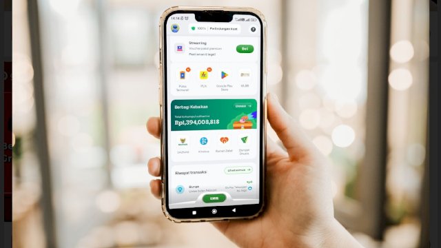 GOTO. Sekarang, masyarakat sudah bisa bayar infaq dan sedekat lewat aplikasi Gojek dan GoPay. (Foto: Instagram)