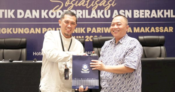Poltekpar Makassar Gelar Sosialisasi Kode Etik dan Perilaku ASN di Hotel Hyatt Place 