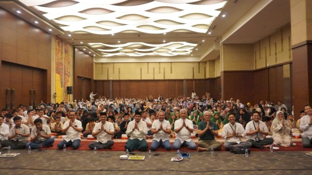 KALLA Land & Property menggelar buka puasa bersama 1000 anak yatim. (Foto: Humas kalla) 