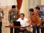 Presiden Jokowi Beserta Jajaran Menteri Kabinet Indonesia Maju Laporkan SPT Tahunan