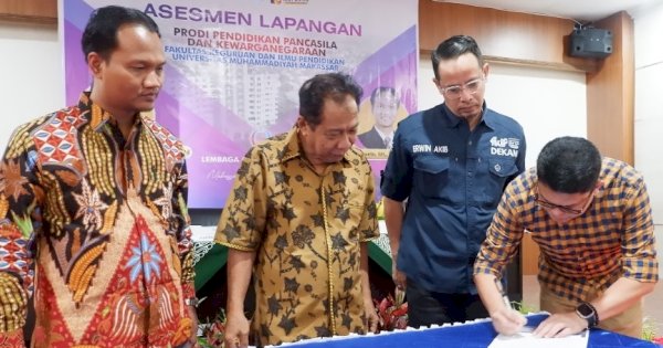 Kabar Baik! Prodi PPKn Unismuh Raih Akreditasi Unggul dari LAMDIK