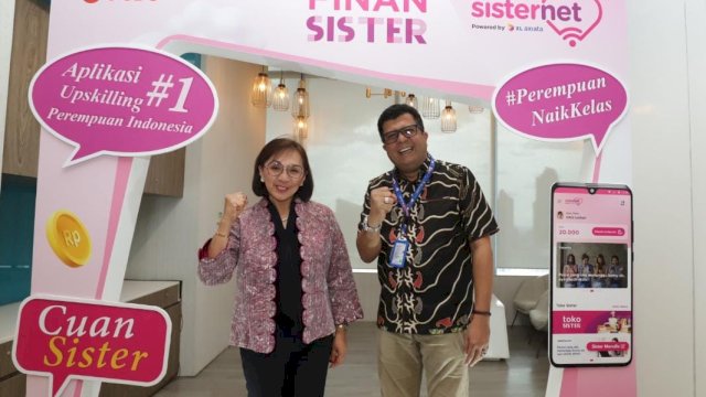 XL AXIATA. Bantu pengembangan bisnis UMKM, XL Axiata menggandeng Bank OCBC luncurkan aplikasi pinjaman modal usaha untuk womenpreneur. (Foto: Humas XL Axiata)