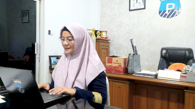 Dirut Perumda Parkir Makassar, Yulianti Tomu. Foto: dok