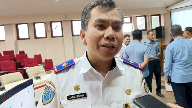 Kepala Dishub Kota Makassar Zainal Ibrahim. Foto: HN/Sinta
