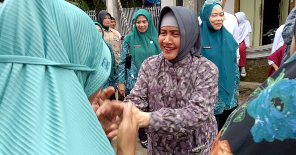 Disambut Warga dengan Sorakan ‘Lanjutkan Kebaikan’: Indira Ingatkan, Dirinya Bukan Danny Pomanto