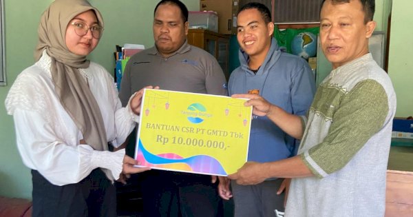 Aksi Sosial CSR, GMTD Beri Santunan Anak Yatim di Tiga Panti Asuhan